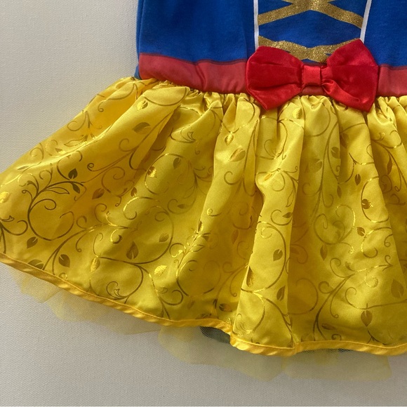 Disney Baby Girl 12-18 Months Snow White Princess Bodysuit Dress Costume - Picture 7 of 8